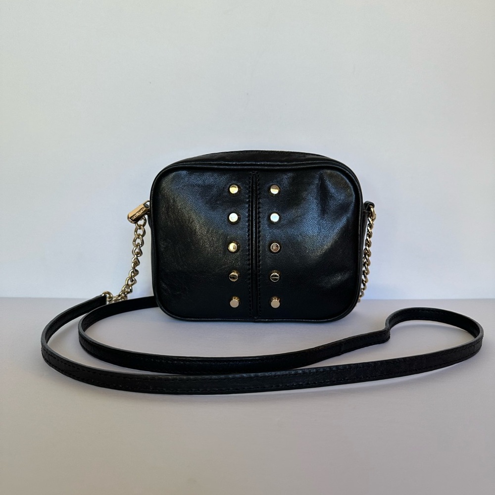 EUC Michael Kors small black leather crossbody bag - Picture 6 of 6